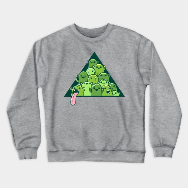 Itty-bitty Goblin Hoard Crewneck Sweatshirt by slugbunny